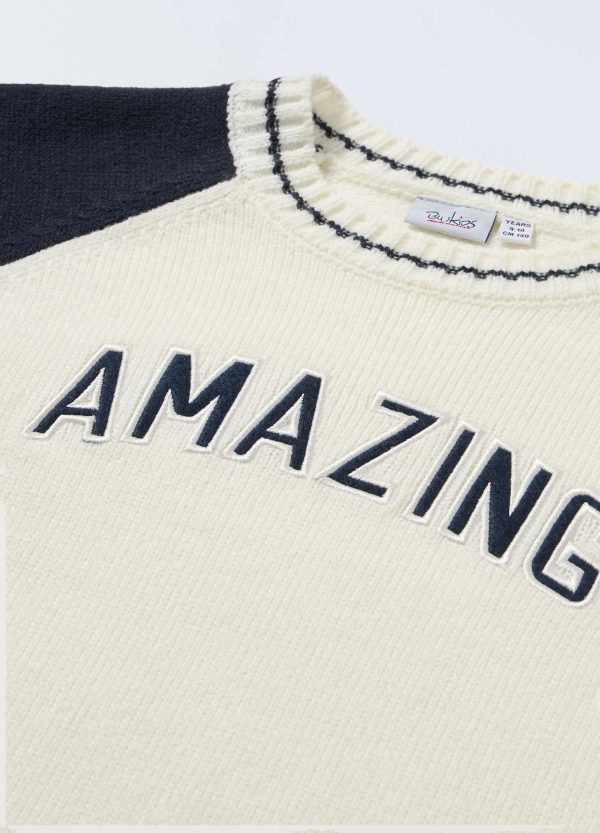Pulover Sportiv 'AMAZING' pentru Copii – Confort și Atitudine în Stil Modern
