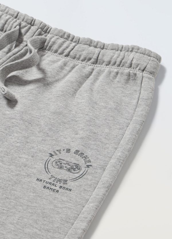 Pantaloni sport băieți - Gri deschis