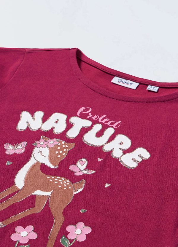 Tricou „Protect Nature” pentru fete